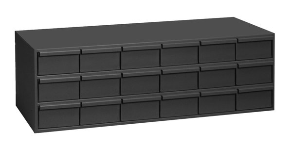 Durham 005-95 18 D CABINET#95 GRAY Шкаф модульный с 18 выдвижными ящиками, серый