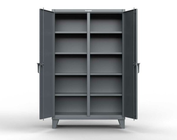 StrongHold 36-DS-248 Двухсдвижной промышленный шкаф 36x24x72, 8 полок