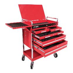Тележка сервисная Sunex Tools 8045 Heavy Duty с 5 ящиками - Красная