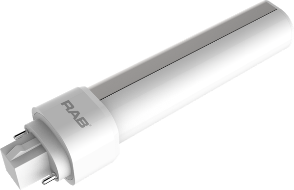 RAB PLC-9-H-840-BYP LED PLC стеклянная лампа типа B 9W HORI 4000K 1000LM G24D