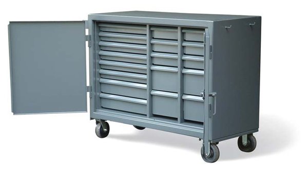 Тележка для инструментов StrongHold TC-15315 с 18 ящиками