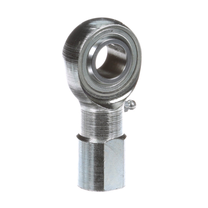 SealMaster TR 12N 0.75" женский наконечник тяги, резьба #3/4-16 UNF правая, прецизионный трёхсоставной наконечник тяги с пресс-маслёнкой, углеродистая сталь с коррозионностойким покрытием