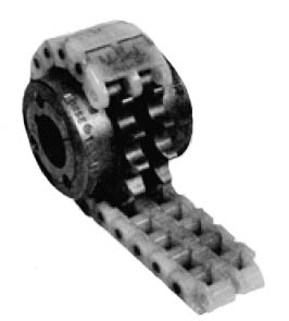 Муфта цепная Morse N618 CH, размер 618, серия N600, стандартное отверстие, Delrin
