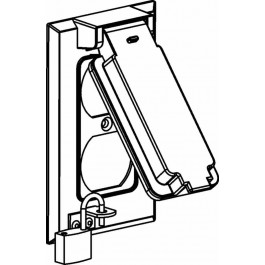 Orbit 1CL-DV 1-G W/P COVER DUPLEX - ЗАПИРАЕМЫЙ