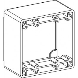 Orbit 2PB-G 2-ГНЕЗДНАЯ ВСЕПОГОДНАЯ МОДИФИЦИРУЕМАЯ ПЛАСТИКОВАЯ КОРОБКА С КОНТРГАЙКАМИ GY