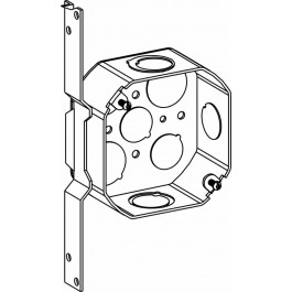 Коробка распределительная стальная Orbit 4RB-MKO-FB 4" с кронштейном MKO