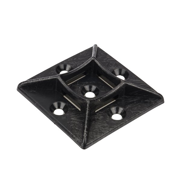 NSI FTH7A-B ADHESIVE TIE MOUNT 1 - BLACK