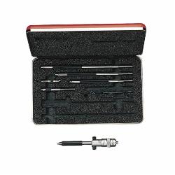 Набор внутренних микрометров Starrett 124BZ Solid-Rod с футляром, диапазон 2-12 дюймов, точность 0,001 дюйма