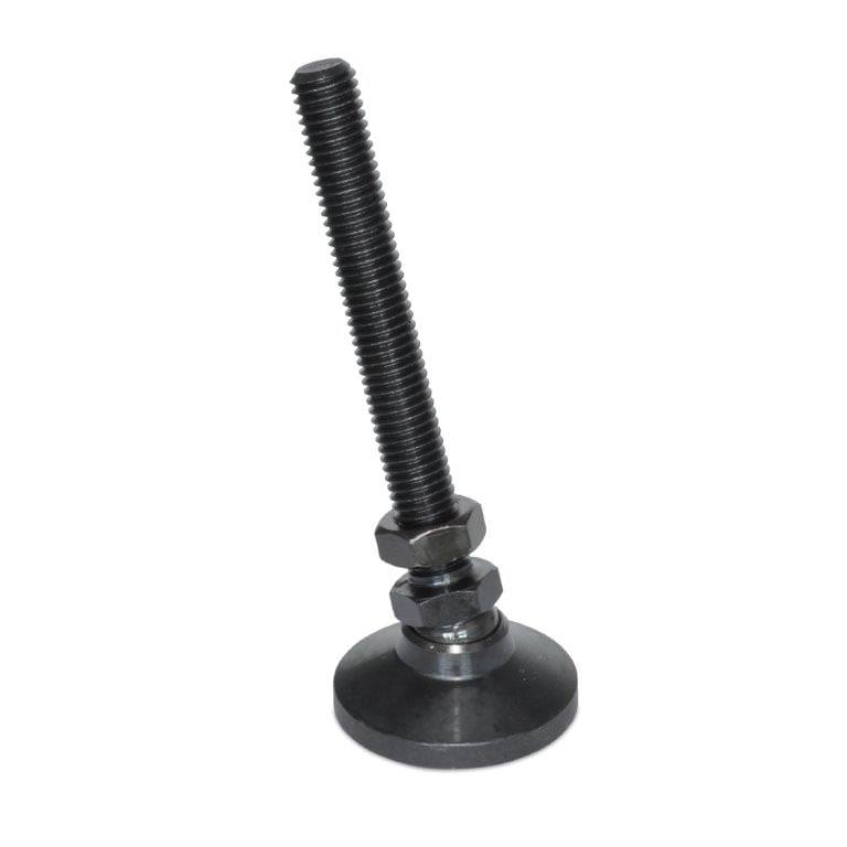 JWWINCO 12T6LMB LPST-4.00-1X8-6.00-C2 Установочная опора, сталь, резьба: 1-8" шпилька: 6.00"