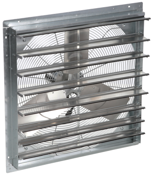 Вентилятор с жалюзи Airmaster 23002 EPRSM 12"