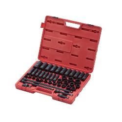 Набор ударных торцевых головок Sunex Tools 2569, 43 предмета, 1/2" Dr., метрическая система, Master