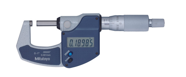 Микрометр Digimatic Mitutoyo 293-831-30, диапазон 0–1 дюйм, с ЖК-дисплеем