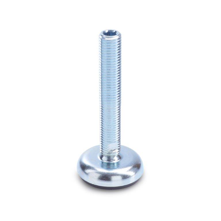 JWWINCO 30-50-M16-75-A1-UK GN30-50-M16-75-A1-UK Опорная ножка для выравнивания, сталь, резьба: M16, шпилька: 75 мм