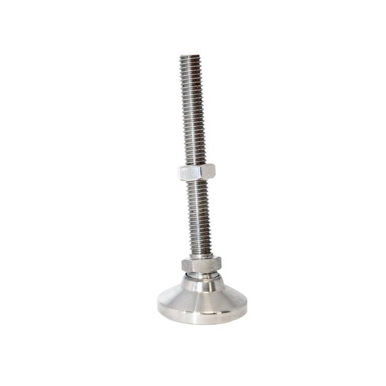JWWINCO 30N153LVP MLPST-6.00-M30-6.00-D1 Опорная плита для выравнивания, нержавеющая сталь, резьба: M30, шпилька: 152,4 мм