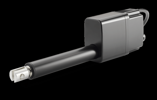 Привод Thomson Linear MD24A200-0150EXP1NNSD, Electrak MD, 24 В пост. тока, динамическая нагрузка: 2000 N (Acme), макс. ход: 150 мм, управление: EXX + аналоговый выход положения (потенциометр), кабель 0,3 м с открытыми концами