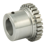Falk (Rexnord) 0246659 10010417 1090T HUB RSB, внешний диаметр бочка 4.88 дюйма, длина сквозного отверстия 3.88 дюйма, стальная ступица с необработанным отверстием (RSB) серий T10:T20, решетчатая муфта 1090T