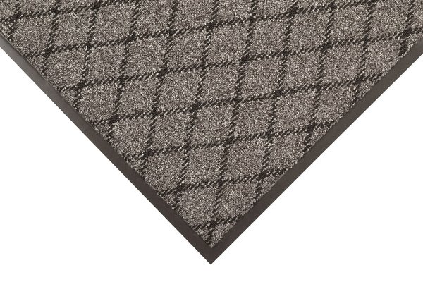 Коврик для улавливания грязи NoTrax 125S0035CH Evergreen Diamond, 125 3X5, угольный