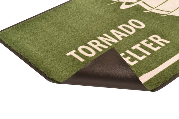 NoTrax 194STN46BL Logo 194 Tornado Shelter 4X6 Черный