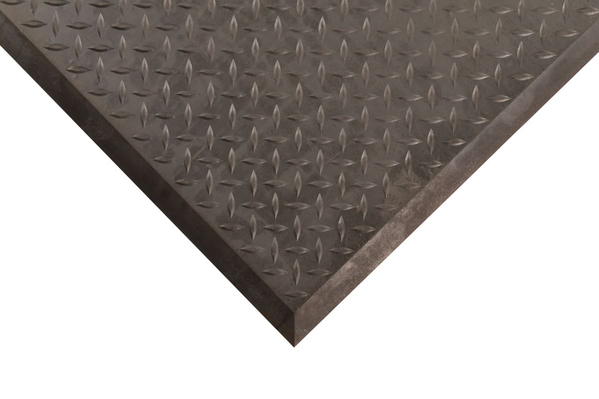 Коврик противоусталостный модульный NoTrax 545M3631BL Diamond Top Interlock 36"x31" черный