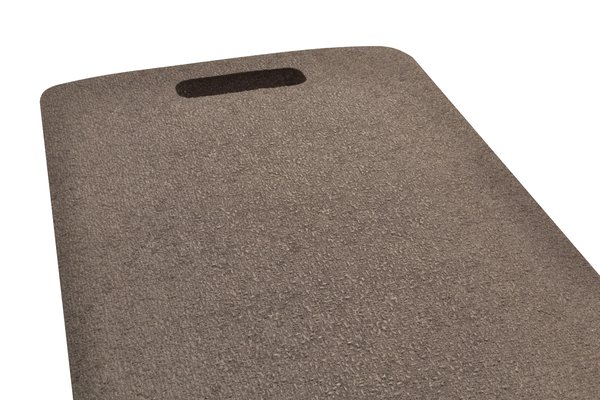 Коврик для колен NoTrax 951S1222BL Heavy Duty из ламинированной резины RX 951, 12x22 дюйма, черный