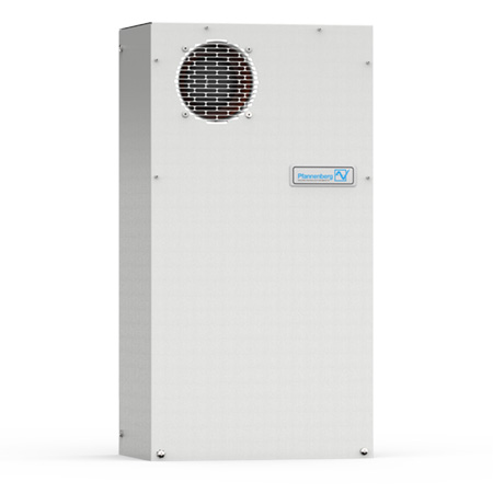 Pfannenberg 13385436255 DTS 3141 NEMA Type 12 — Настенный охлаждающий агрегат 3000-4000 Btu, 460 В, RAL 7035 (светло-серый)