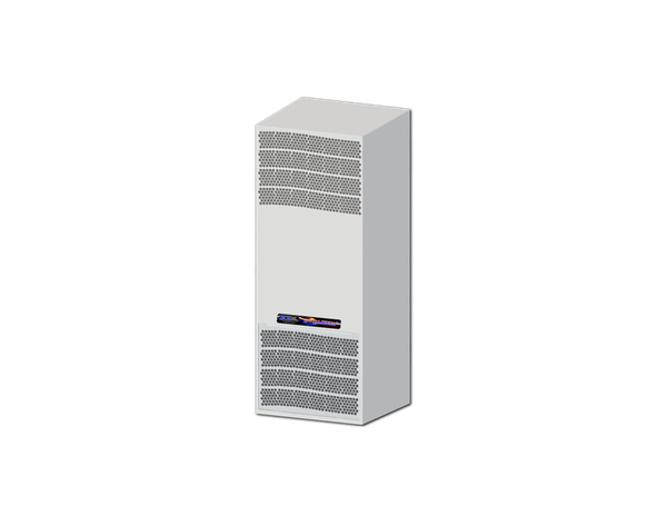 Saginaw Control SCE-AC6800B460V3 Кондиционер воздуха 6800 БТЕ/ч для электрических шкафов, 460 В, порошковое покрытие стали, RAL 7035 River Texture, оцинкованная сталь с покрытием Aluzinc