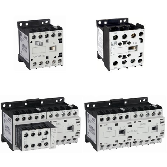 Промежуточное реле WEG CWCA0-22-00V18 2NO 2NC 120VAC для контакторов