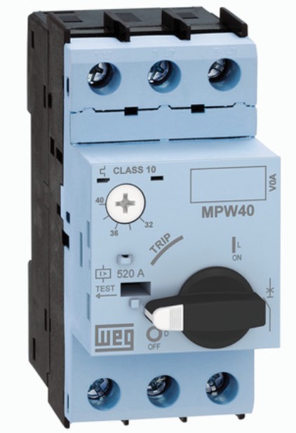 WEG MPW40-3-D025 MAN.MTR PROTECTOR 1.6-2.5A