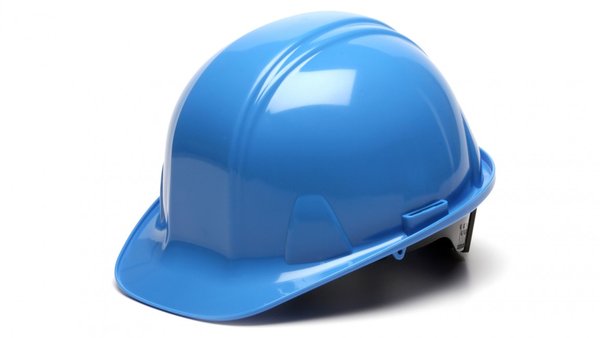 Каска защитная Pyramex HP14162 SL Series, Cap Style, Light Blue, оболочка стандартная, 4-точечная трещотка