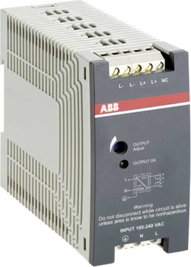 Блок питания ABB CP-E-5-3.0 | 1SVR427033R3000ABBCP-E-5-3.0, 5 В DC, 3.0 A