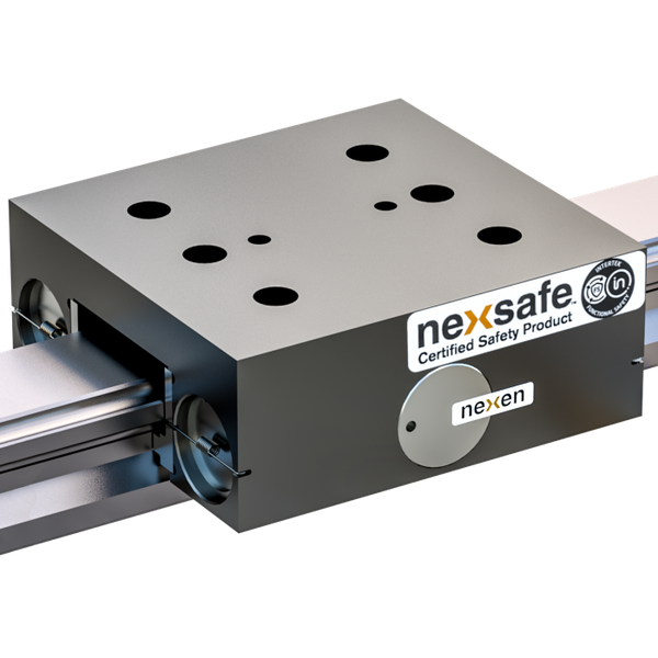Nexen 968146 Spring Engaged Profile Rail Brake Nexen 968146 - Профильный рельсовый тормоз с пружинным замыканием