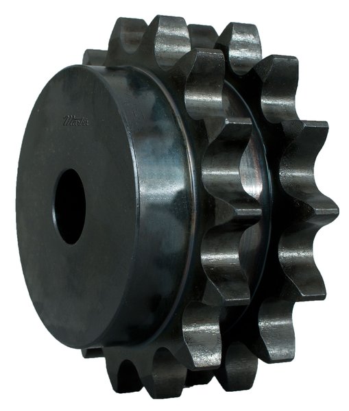 Звездочка роликовая двухрядная D80B14H