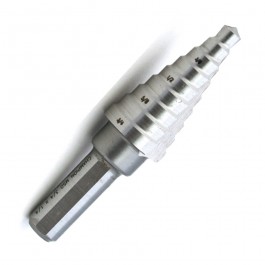 Сверло ступенчатое Champion MSD-1-1/2X1/4, 11 ступеней, 1/8"