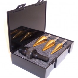 Набор многоступенчатых сверл Champion MSD-HEX-SET Hex Tin