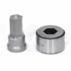 Набор пуансона и матрицы Edwards PDH3/4 3/4" шестигранный с шпоночным пазом