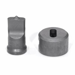 Edwards PDOB3/8X11/16 3/8x1-1/16 Овальный комплект пуансона и матрицы с пазом под шпонку
