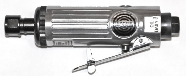 Taylor Pneumatic T-6757R 1/4" Экономичный прямой шлифовальный станок с задним выхлопом, 0,5 л.с., 22 000 об/минTaylor PneumaticT-6757R1/4" Экономичный прямой шлифовальный станок с задним выхлопом, 0,5 л.с., 22 000 об/мин