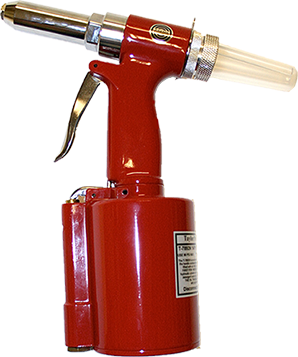 Taylor Pneumatic T-7892N Профессиональный заклепочник для тяжелых условий эксплуатации, емкость заклепок 1/4", усилие вытягивания 3500