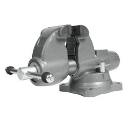 Тиски WILTON 28826 C1 комбинированные для труб и верстака, круглый канал, губки 4-1/2 дюйма, поворотное основание