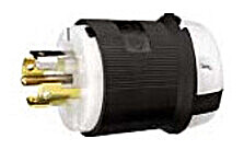 Вилка Hubbell Wiring HBL2811 LKG, 4P5W, 30A, 120/208V, L21-30P