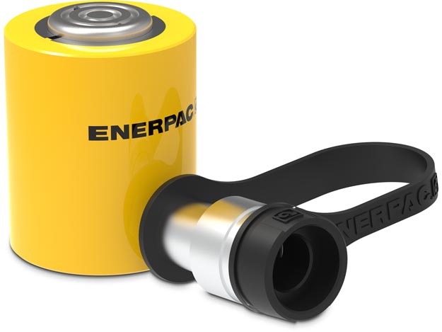 Enerpac RCS-101 302086 гидравлический цилиндр низкопрофильный, грузоподъемность 11,2 т, ход 1,50 дюйма