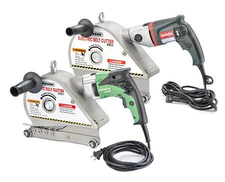 Flexco 30001 Power Belt Cutters, Электрический ножницы для ремней, комплект электрических ножниц для ремней