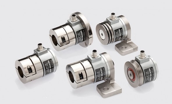 Датчик нагрузки MagPowr TS-150-SC-EC12 на шпильке, 150 фунтов, с разрезной муфтой
