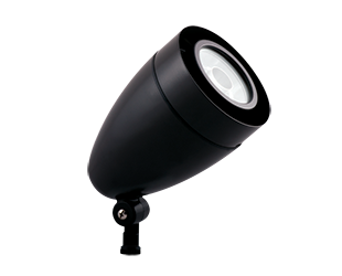 RAB HSLED13A LFLOOD 13W Светодиодный прожектор-спот с защитным кожухом и линзой, бронзовый