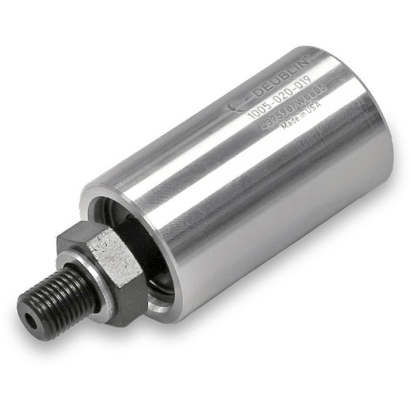 Поворотное соединение Deublin 1005-020-019, 3/8"-24 UNF правая резьба ротора, 1/8"-27 NPT корпус для воздуха, гидравлического масла и вакуума