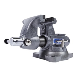 Тиски WILTON 28806 1755 Tradesman с круглым каналом и поворотным основанием, 5-1/2 дюйма