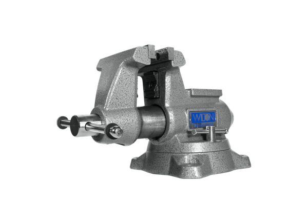 Тиски WILTON 28810 845M Mechanics Pro с шириной губок 4-1/2 дюйма, круглое направляющее гнездо, поворотное основание