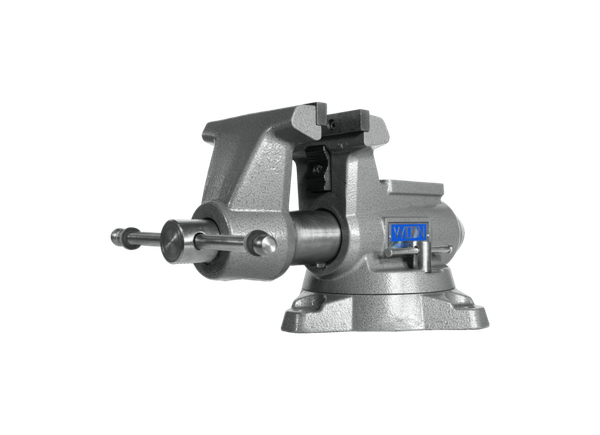 Тиски WILTON 28811 855M Mechanics Pro с зажимными губками шириной 5-1/2 дюйма, с круглым каналом и поворотным основанием