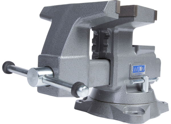 Реверсивные тиски WILTON 28823 4800R с шириной губок 8 дюймов и поворотным основанием
